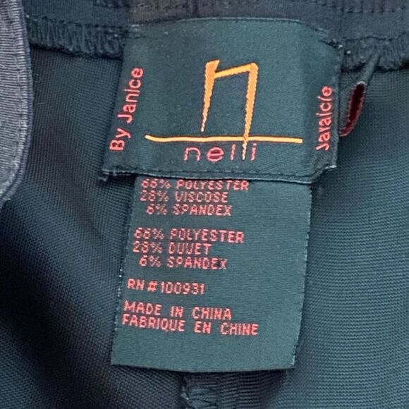 Nelli by Jaraicie Pants L Flare Pleated Flat Front Streetwear Unique Goth Witchy - Picture 3 of 10